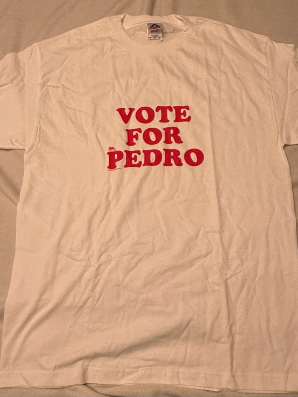 Vintage Vote For Pedro Napoleon Dynamite T-Shirt Adult Large AAA White Y2K